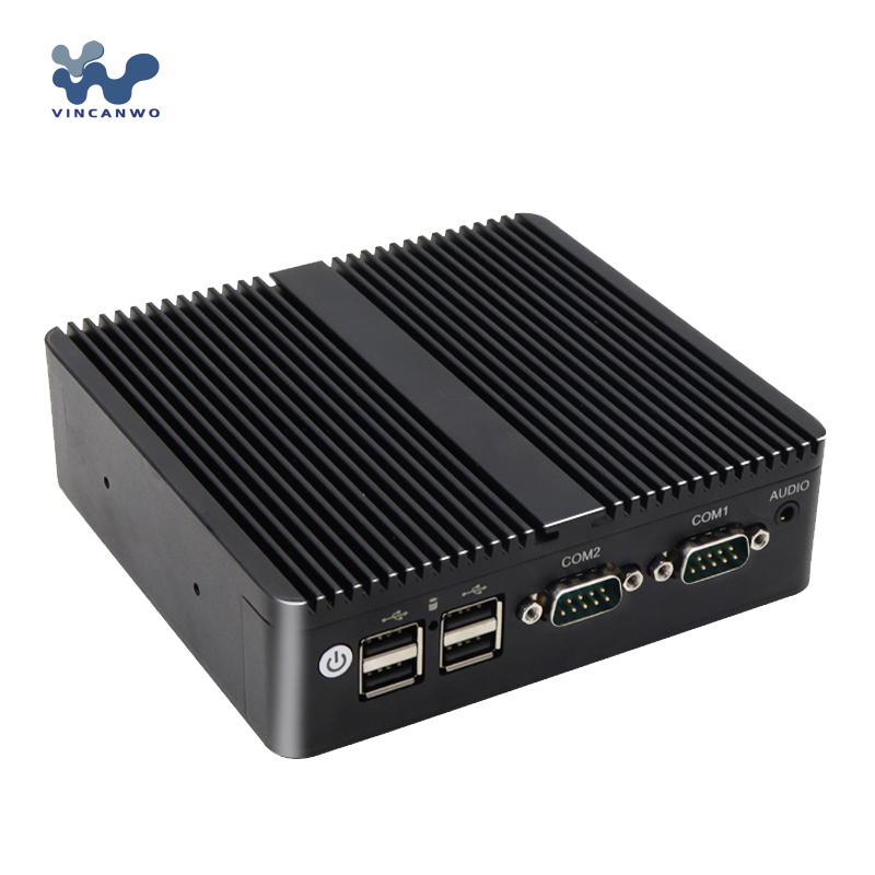 VINCANWO NANO-CELERON Mini Industrial PC High Quality Customizable SSD HD Interface UK Plug Used Hospital PCs Stock Available